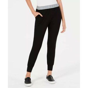 NWT Waisted Reflective Contrast Lounge Joggers Small